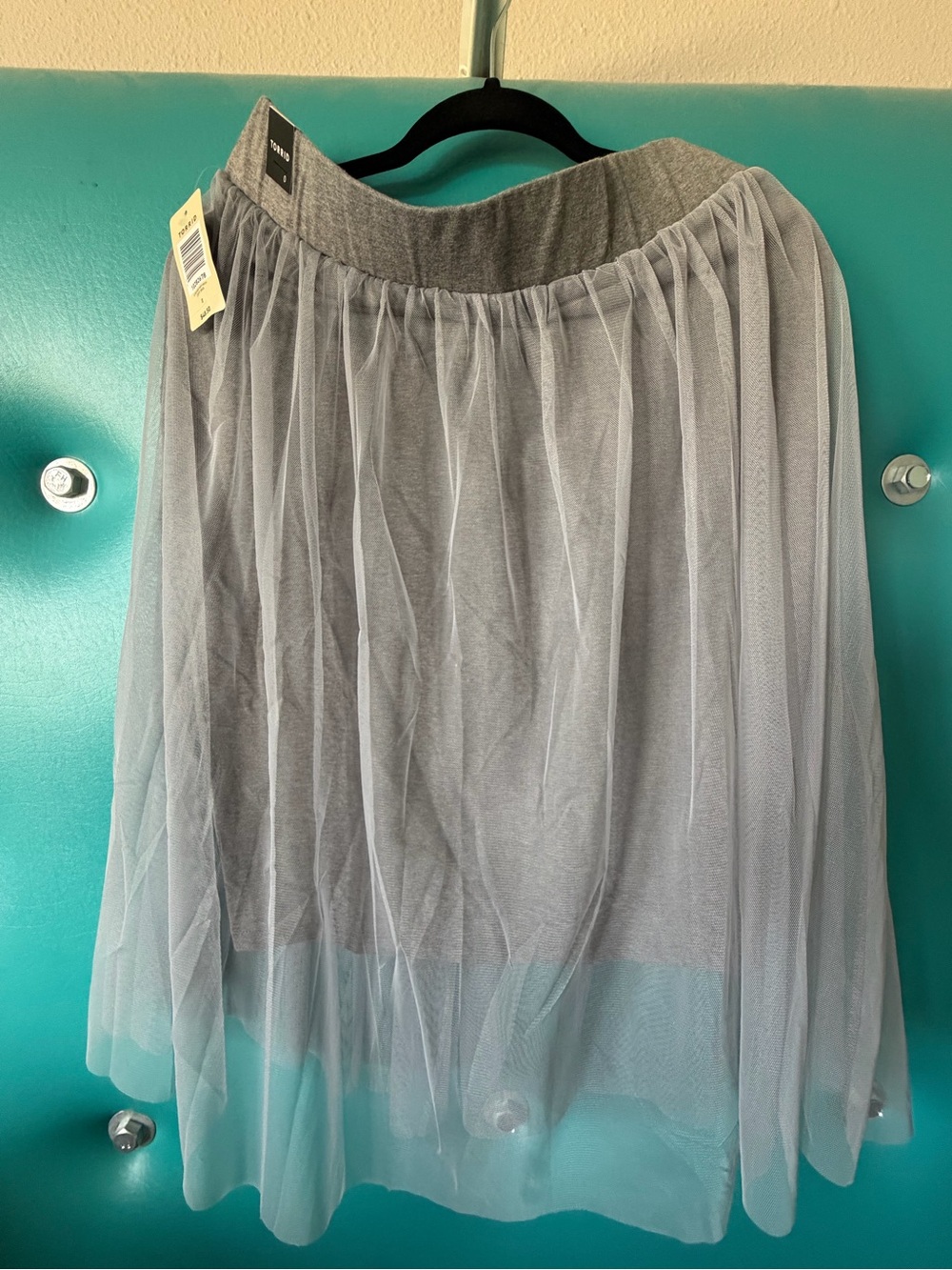 torrid Light Gray Tulle Skater Skirt